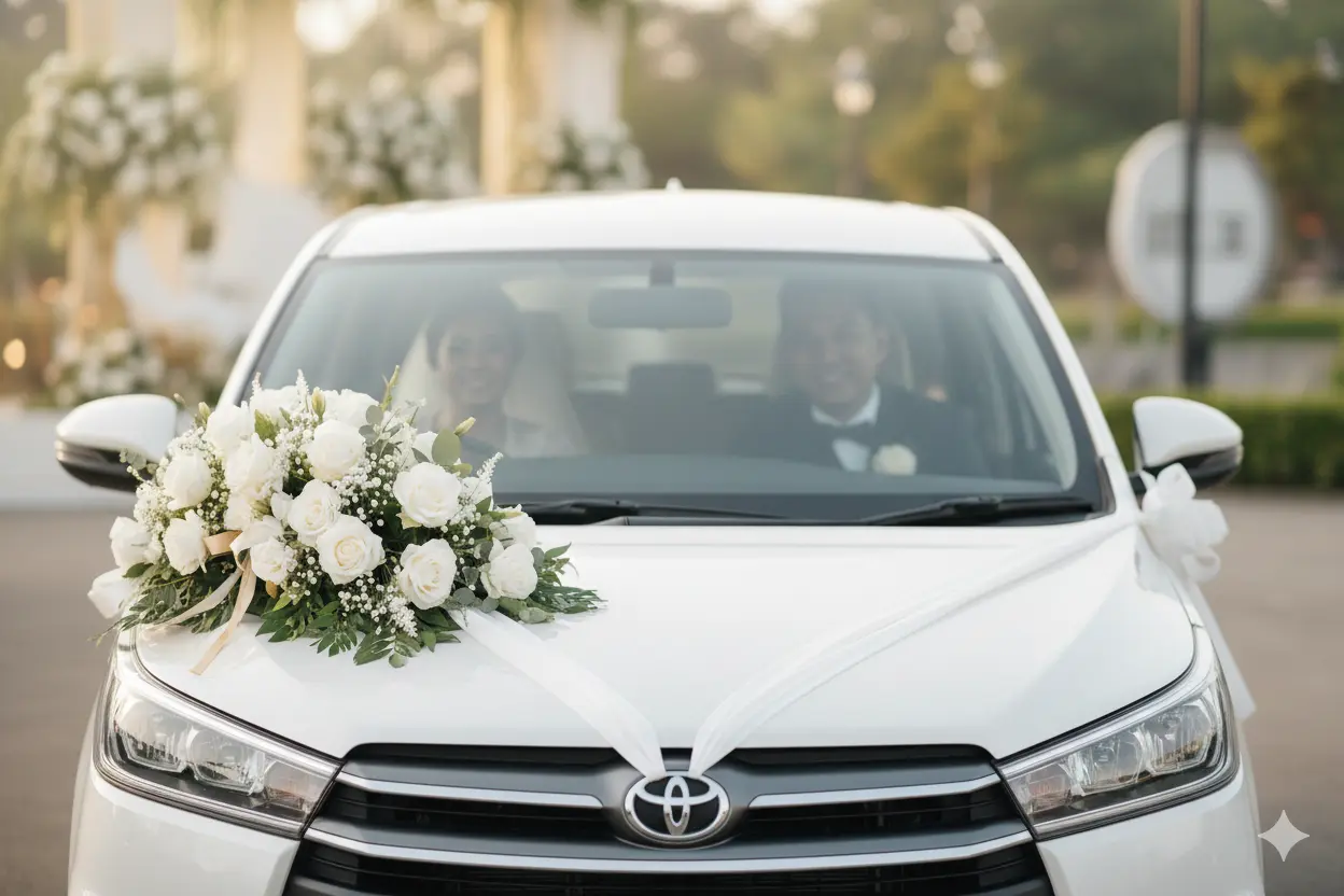 3 Rekomendasi Terbaik Sewa Mobil Wedding